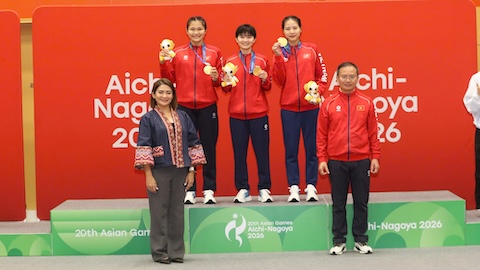 Bảng huy chương ASIAD 2026 ngày 29/9: Có thêm 1 HCV, Việt Nam xếp thứ 20